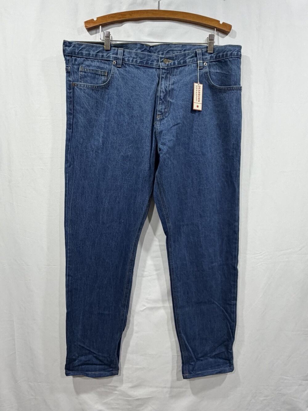 Dearborn Jeans Mens 42 Blue Denim Classic Fit Made In USA NWT